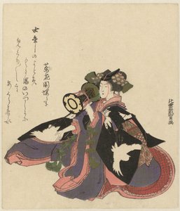Femme avec tambour