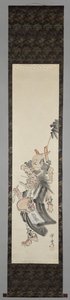 Un démon en moine mendiant - Kawanabe Kyosai