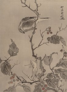 Oiseau et grenouille, vers 1887