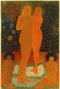 Adam et Ève - Kazimir Severinovich Malevich