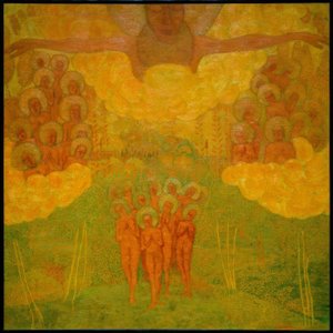 Le Triomphe du Ciel (esquisse pour une fresque) - Kazimir Severinovich Malevich