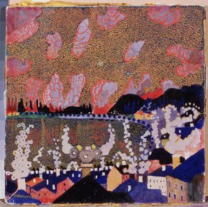Petite ville - Kazimir Severinovich Malevich