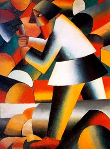 Le Bûcheron, 1912 - Kazimir Severinovich Malevich