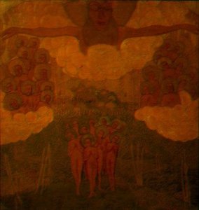 Triomphe des cieux, étude pour une fresque - Kazimir Severinovich Malevich