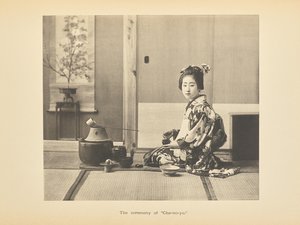 La cérémonie du "Cha-no-yu" (en français dans le texte) - Kazumasa Ogawa