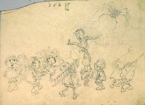 Carnet de croquis pour le 