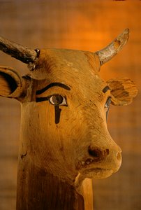 Sculpture de tête de vache, KV35; Amenhotep II - Kenneth Garrett