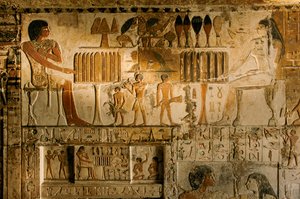 Égypte; Archéologie; Ancien Empire; Saqqarah; Momie; Nefer; Tombe, 5e dynastie