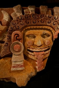 Les plus grands Aztèques ; MM7677 ; Mexico ; Mexique ; NMAH ; Tenochtitlan ; Aztèque ; Tombe d