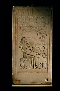 Stèle en calcaire de Dame Senetities, Musée égyptien, Le Caire - Kenneth Garrett