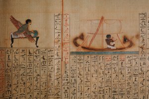 Papyrus de Maiherpri, Livre des Morts, de la tombe non pillée dans la Vallée des Rois, Ma..., 2007 - Kenneth Garrett