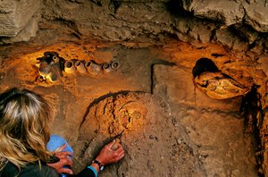 Moche; Sépultures; Huaca Dos Cabezas-Jecetepeque, Alana Cordy-Collins, Momie