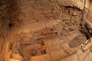 Moche; Sépultures; Huaca Dos Cabezas-Jecetepeque, Chris Donovan