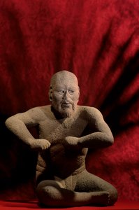 Enigme Olmèque; Figurine; Lutteur; NMAH; Mexique