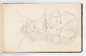 Page de carnet de croquis : Caricature - Kenyon Cox
