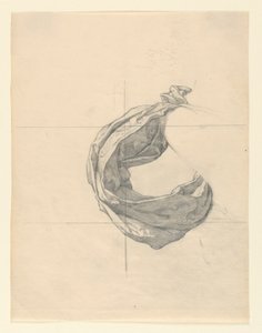 Étude pour "Commerce," "Le Commerce Rendant Hommage au Port de Cleveland," United States Custom House, Cleveland, OH - Kenyon Cox