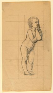 Étude pour "Éducation," "Le Progrès de la Civilisation : La Forge, le Commerce et l