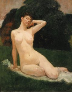 Étude pour "Evening" (soirée) - Kenyon Cox