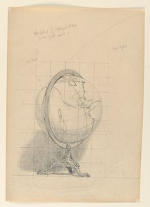 Étude pour "Mathématiques," "Les Sciences," Bibliothèque du Congrès, Washington D.C. - Kenyon Cox