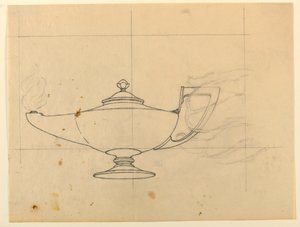 Étude pour "Science," "Le Progrès de la Civilisation : Science et Art," Capitole de l