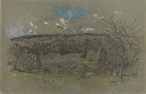 Paysage vallonné aux couleurs d