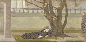 La Terrasse, vers 1892