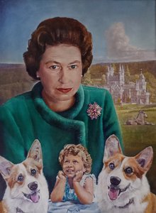 La reine en vacances