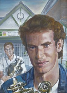 Champions masculins de Wimbledon visitent le Leamington Lawn Tennis And Squash Club - Kevin Parrish
