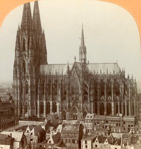 Cathédrale de Cologne, Cologne, Allemagne, vers 1900