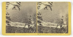 Profile House, Franconia Notch - Kilburn Brothers, BW Kilburn