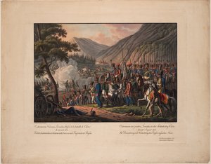 Comte général Alexandre Ostermann-Tolstoï à la bataille de Kulm le 29 août 1813, 1813 - Kilian Ponheimer the Elder