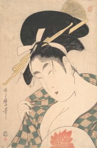 Une courtisane, fin XVIIIe-début XIXe siècle - Kitagawa Utamaro