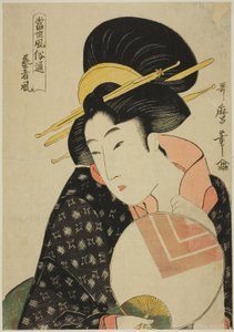 Connaisseurs des manières contemporaines (Tosei fozoku tsu) : Le style Geisha - Kitagawa Utamaro