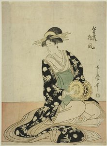 La courtisane Matsukaze de Matsubaya, d