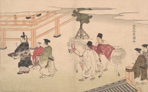 Hakuba no Sechie - Kitao Shigemasa
