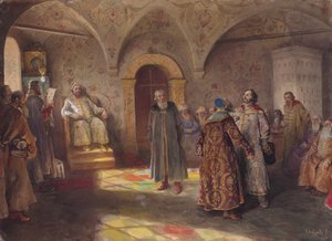 Tsar et boyards, 1907