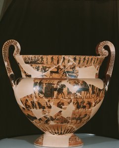 Le Vase François, fabriqué par Ergotimos