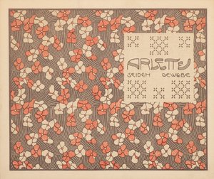 Tissu de soie Arlette - Koloman Moser
