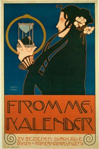 Calendrier des femmes - Koloman Moser
