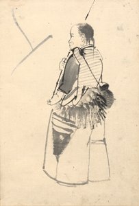 Danseuse en costume de pêcheur