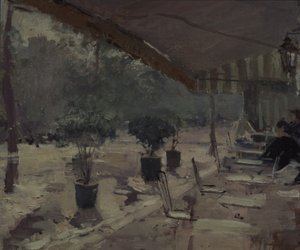 Café à Paris, années 1890