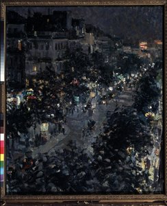 Paris la nuit, Boulevard des Italiens