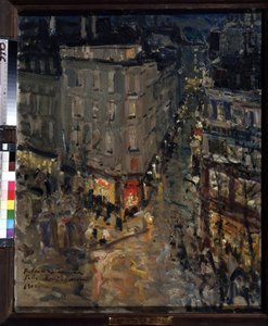 Paris, Boulevard des Capucines - Konstantin Alekseevich Korovin