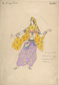 Fille polovtsienne. Costume pour l