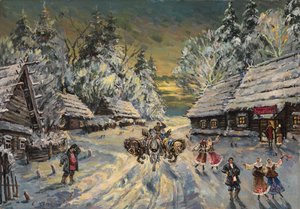 Hiver russe - Konstantin Alekseevich Korovin