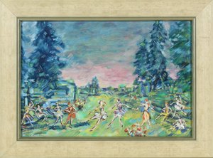 Décor de scène pour le ballet Corsaire par A. Adam, 1914 - Konstantin Alekseevich Korovin