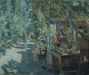 La Crimée. Magasin de fruits, 1913