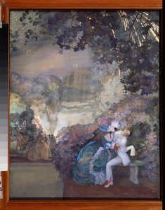 Pierrot et une femme