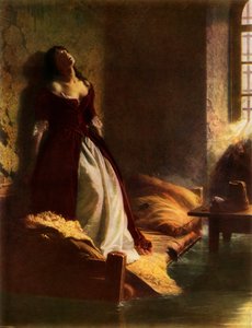 Princesse Tarakanova dans la forteresse de Petropavlovsk au moment de l