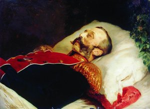 Konstantin Makovsky Alexandre II sur scène 1881